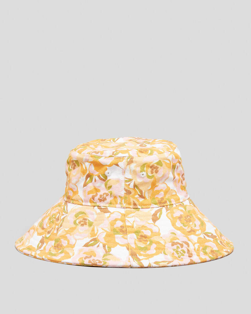 Rhythm Mimosa Floral Bucket Hat for Womens