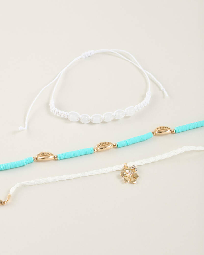 Karyn In LA Tanya Anklet Pack for Womens