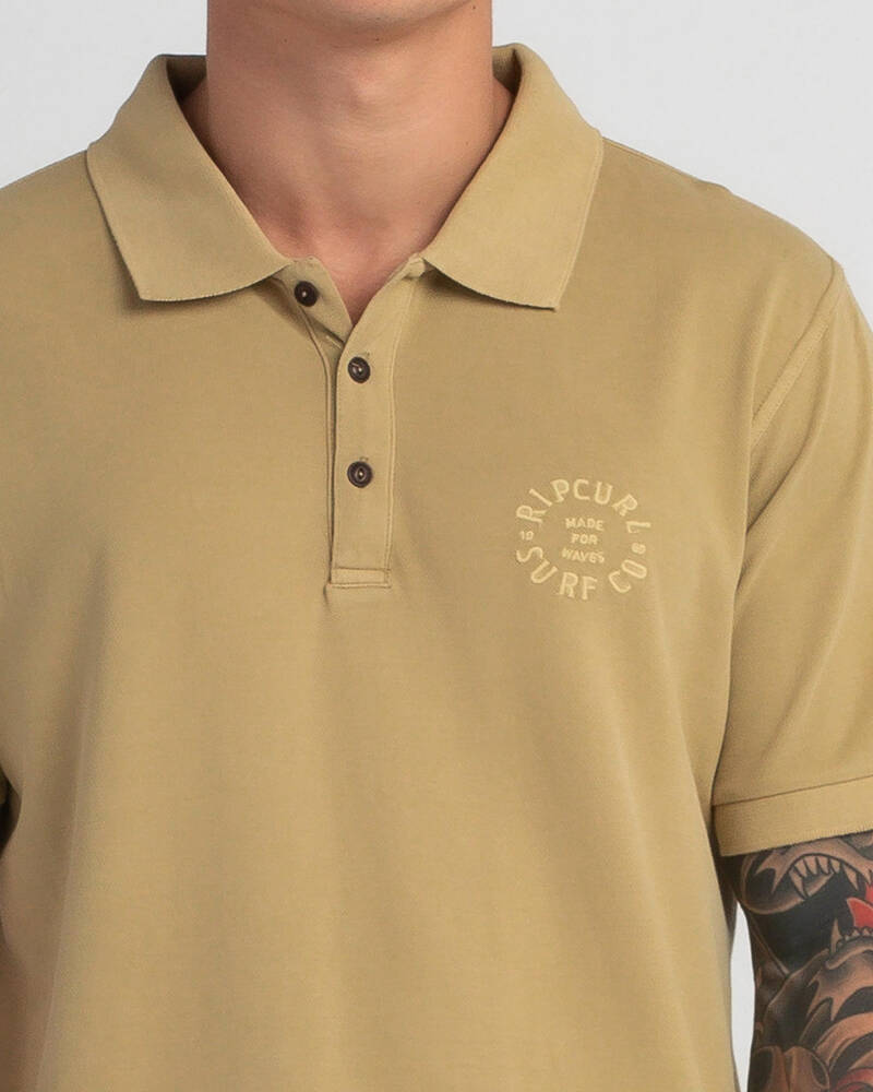 Rip Curl Faded Polo Shirt for Mens