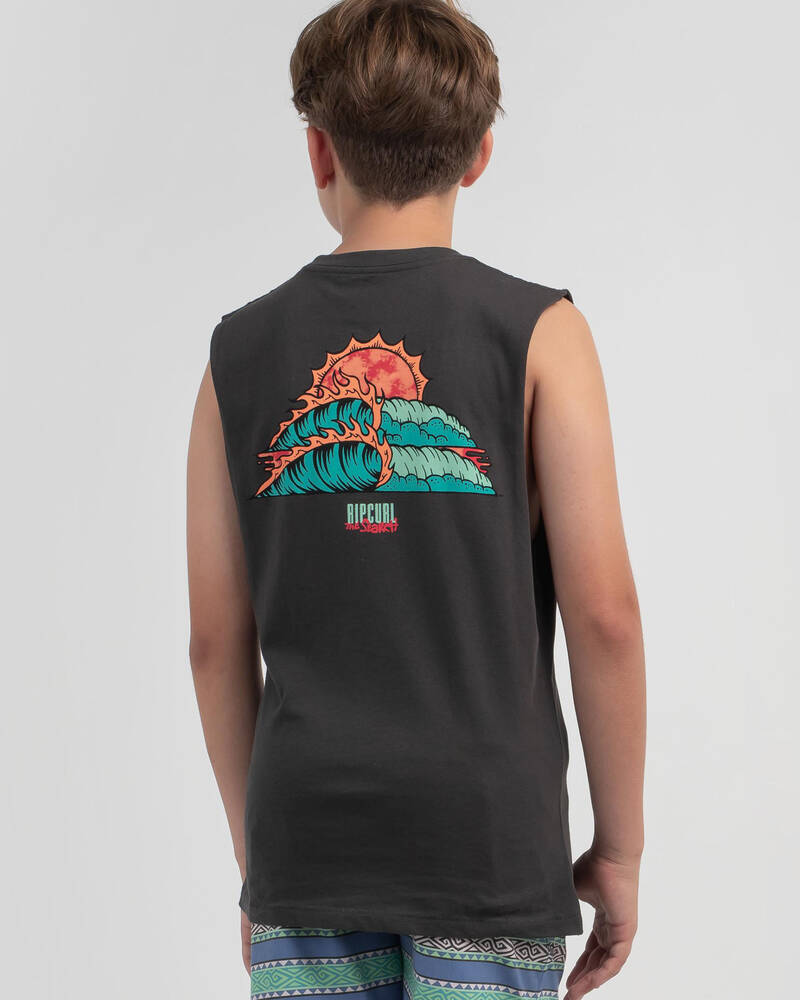 Rip Curl Boys' Origins Lineup Muscle Tank for Mens