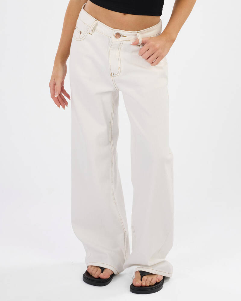 DESU Girls' Icon Straight Leg Jeans for Womens