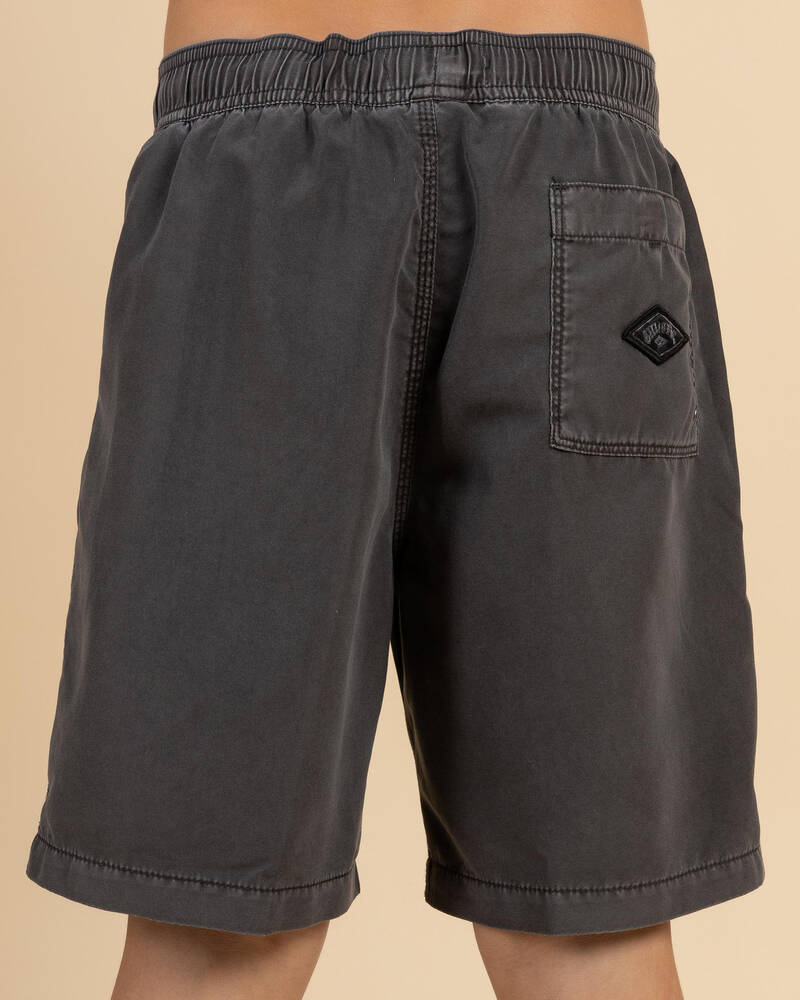 Billabong Boys' All Day Overdye Layback Beach Shorts for Mens