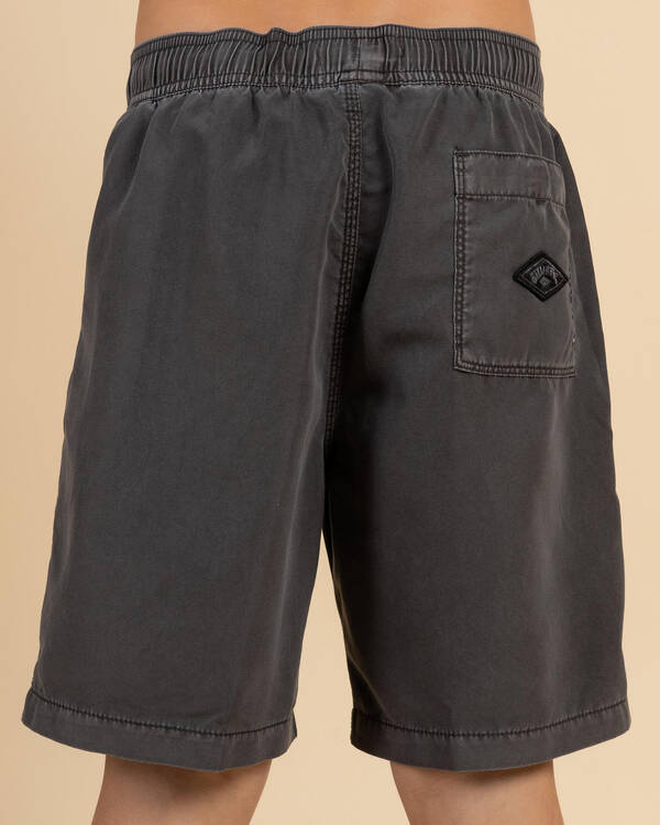 Billabong Boys' All Day Overdye Layback Beach Shorts for Mens
