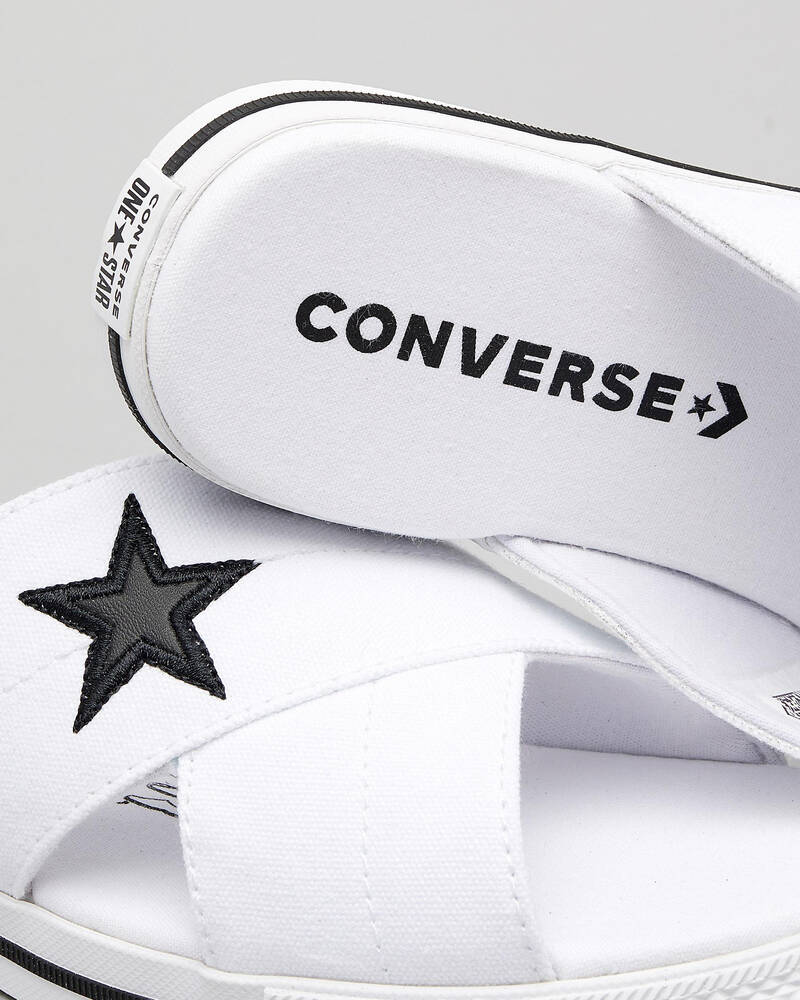 Converse One Star Slide Sandals for Womens
