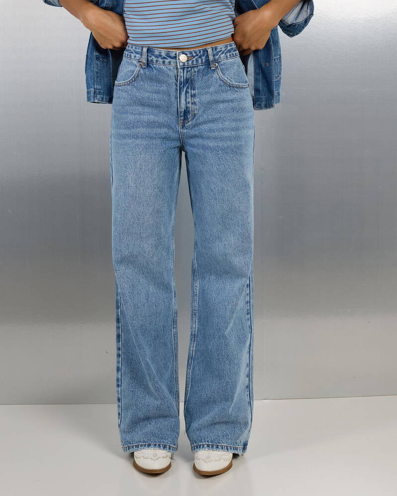 DESU Veyda Wide Leg Jeans for Womens