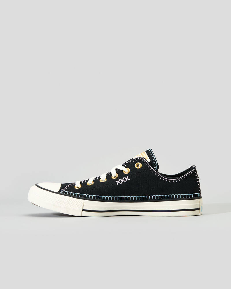 Converse Chuck Taylor All Star Crafted Stitching OX Shoes for Womens