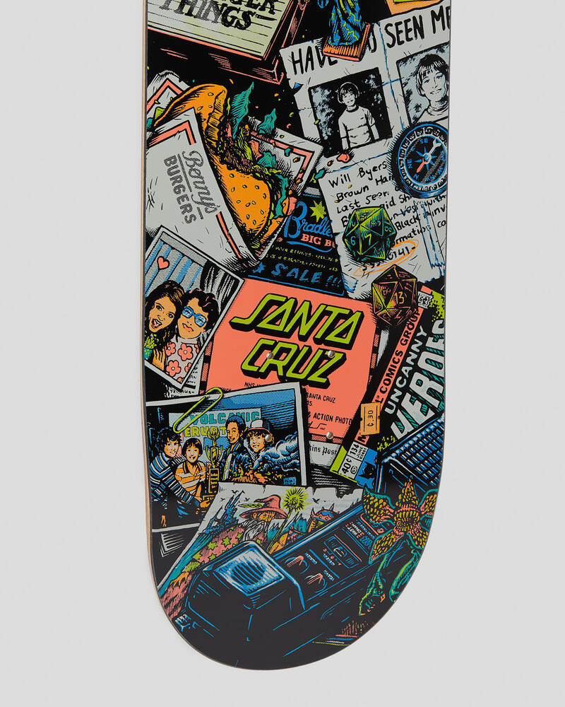 Santa Cruz Stranger Things Season 1 8.0" Skateboard Deck for Unisex