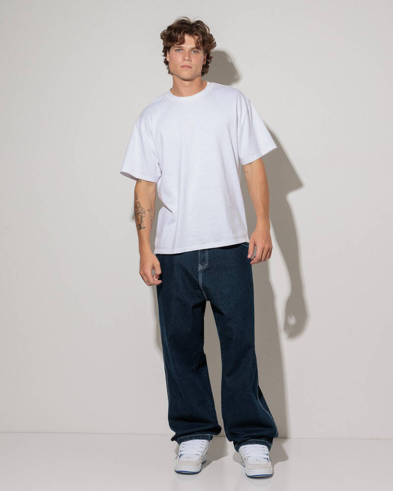 Rusty Flip Daddy Tapeless Denim Jeans for Mens