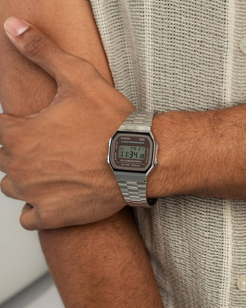 Casio A168WA-5A Watch for Mens