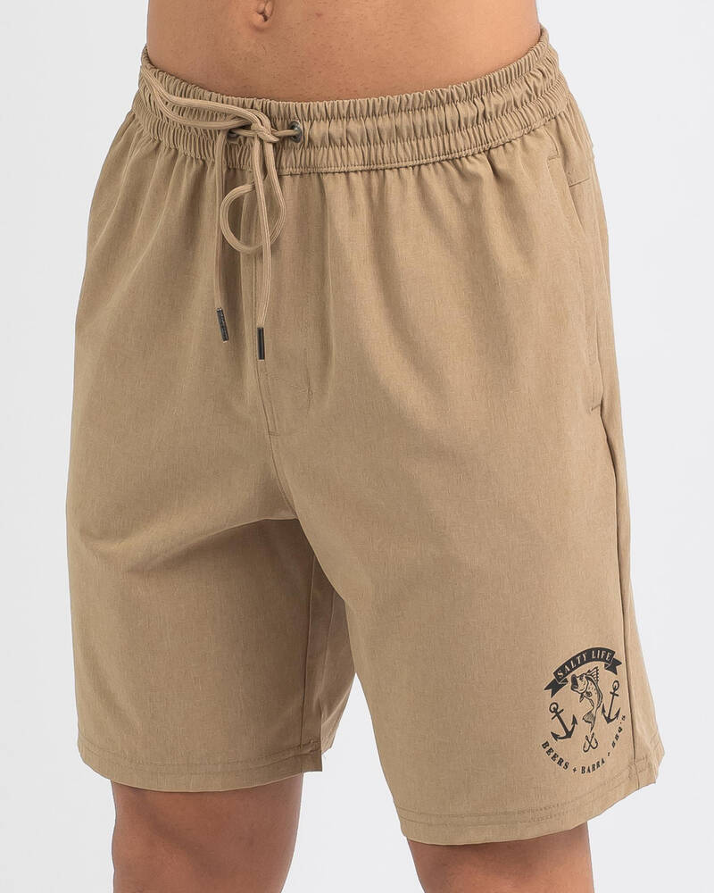 Salty Life Tornado Board Shorts for Mens