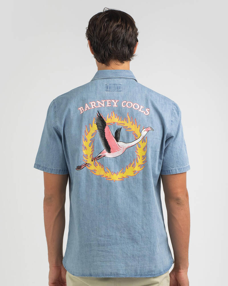 Barney Cools Holiday Short Sleeve Shirt for Mens