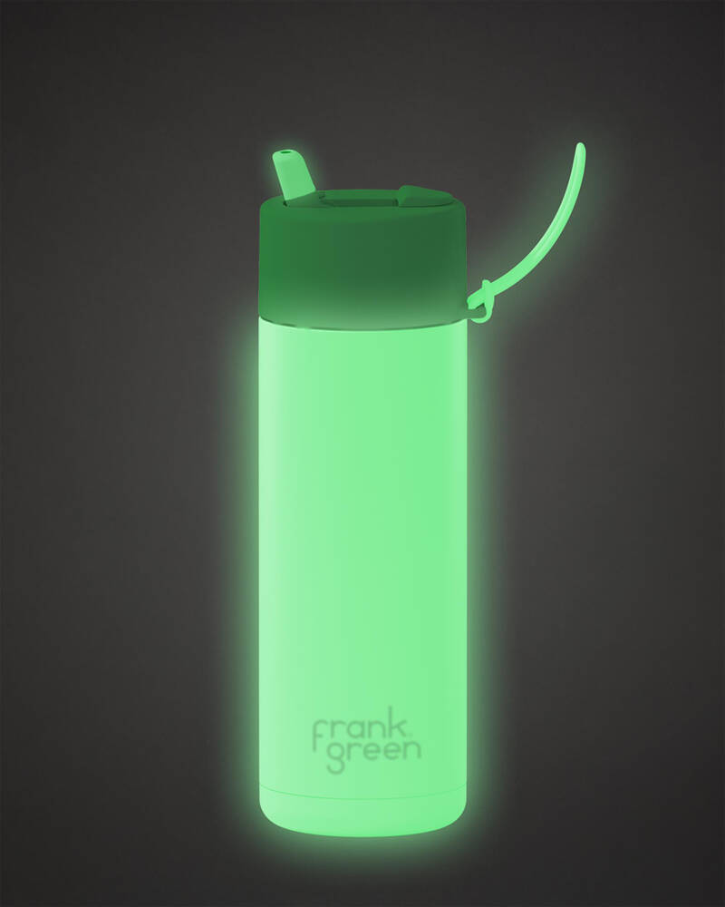 Frank Green 20oz Ceramic Reusable Glow in the Dark Bottle for Mens