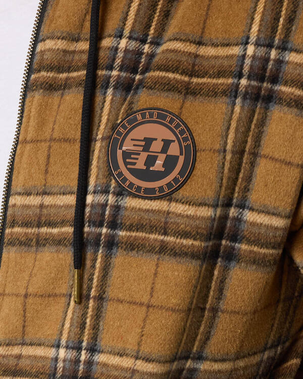 The Mad Hueys Hazza Sherpa Lined Jacket for Mens