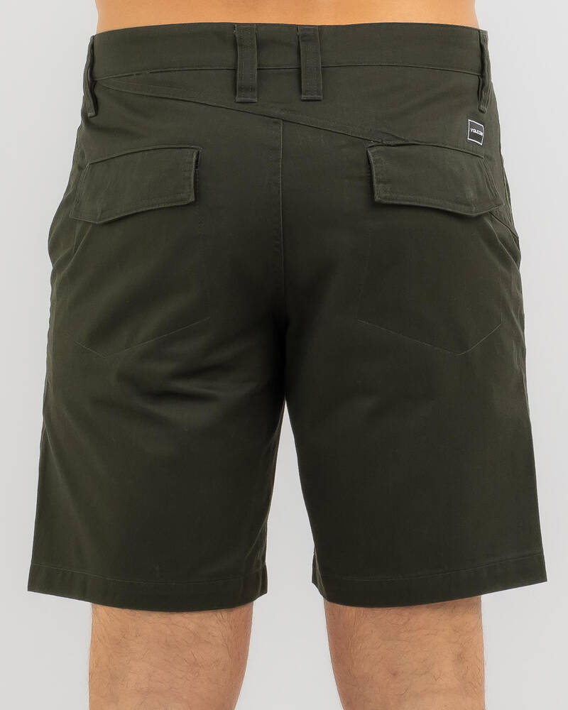 Volcom Barracks Relaxed Chino Shorts for Mens