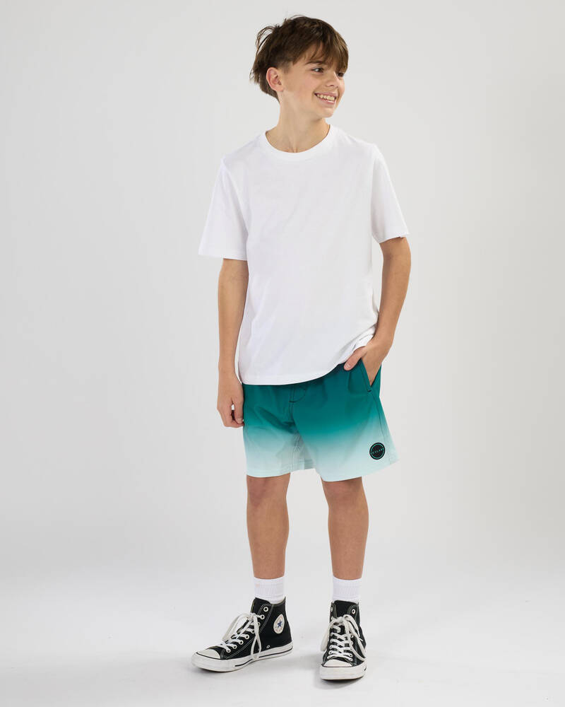 Skylark Boys' Brightside Elastic Waist Shorts for Mens
