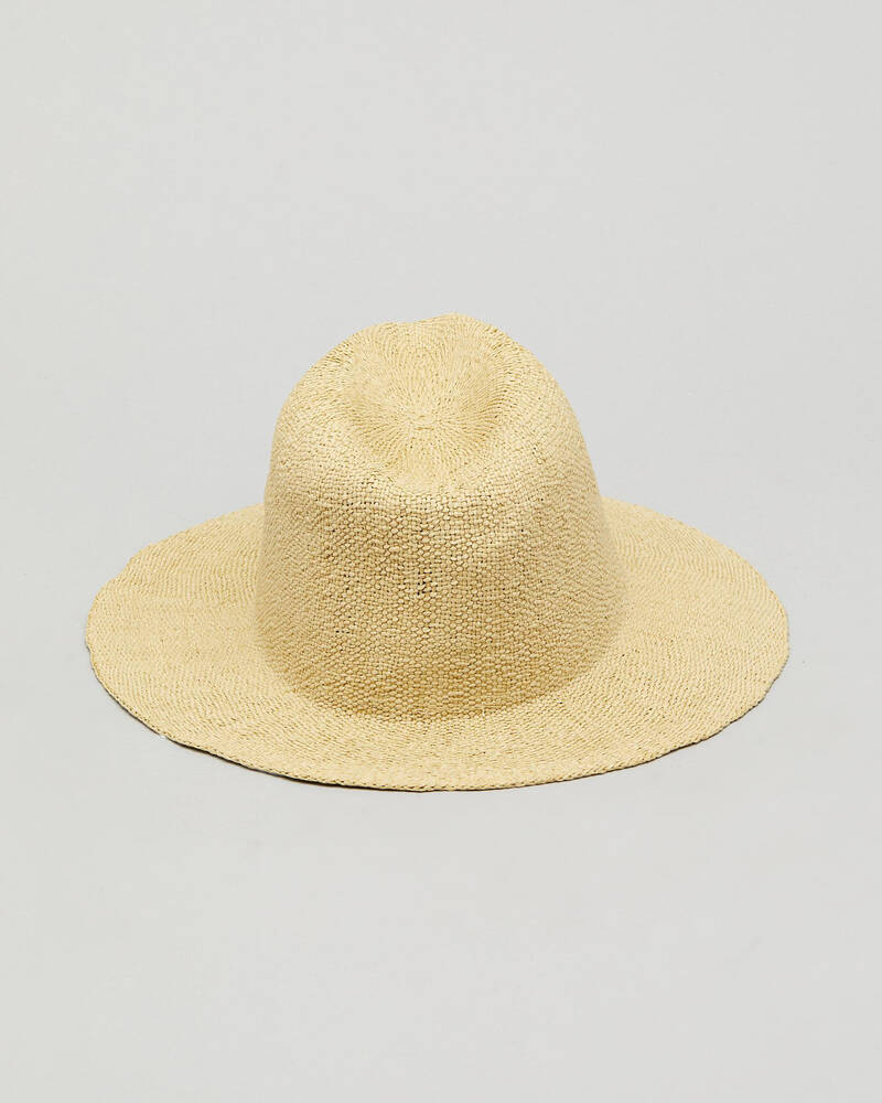 Rusty Dean Crushable Straw Hat for Mens
