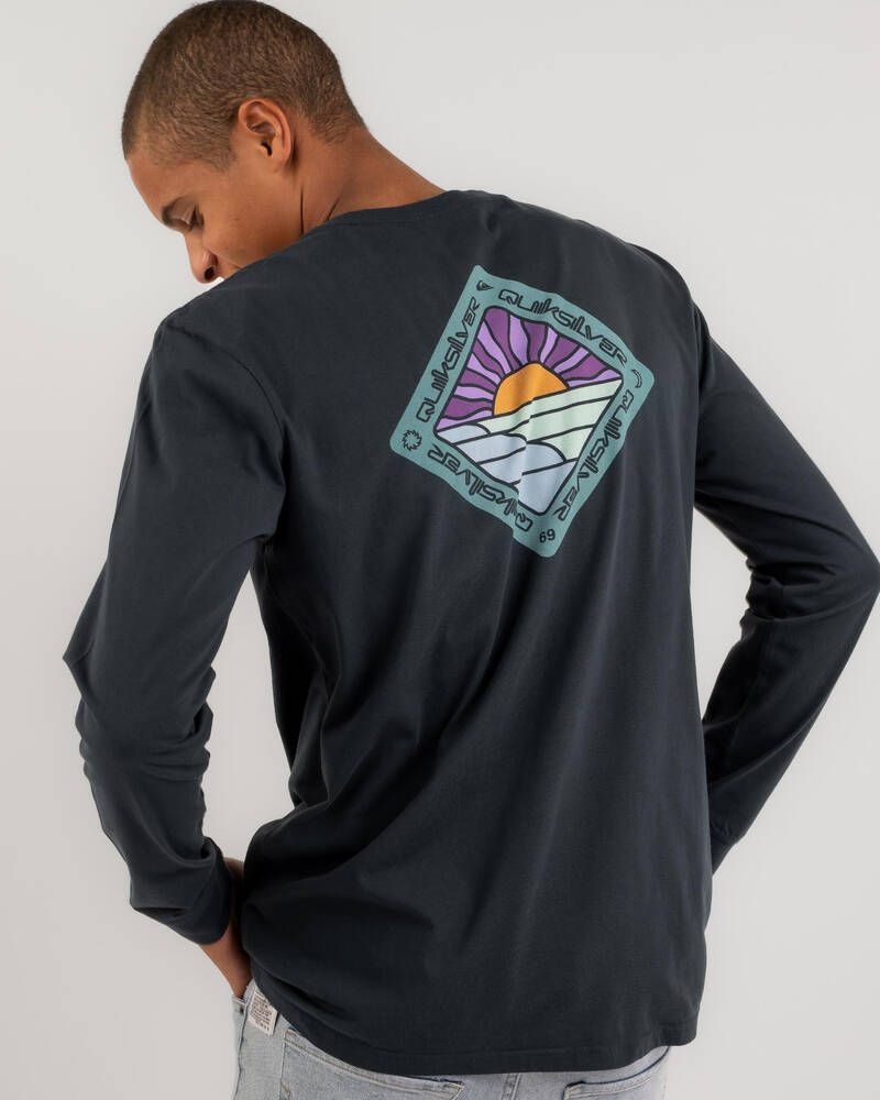 Quiksilver Scenic Journey Long Sleeve T-Shirt for Mens