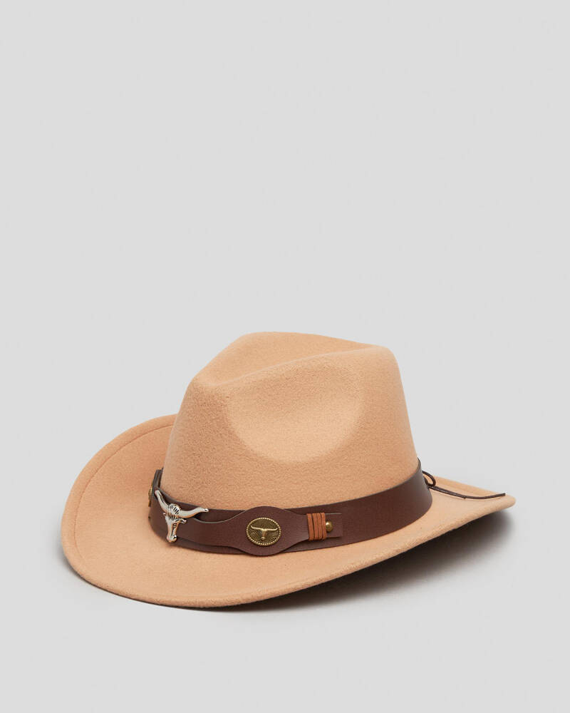 Miscellaneous Riders Felt Hat for Mens