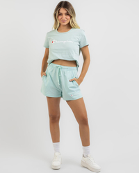 Champion C Logo Shorts for Womens image number null