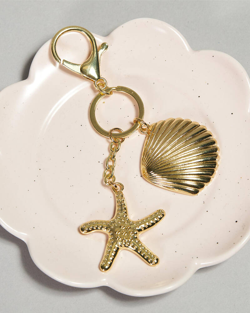 Karyn In LA Jenny Shell Small Bag Charm for Womens