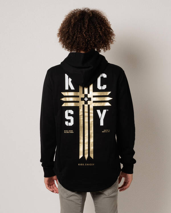 Kiss Chacey Guardian Dual Curved Hoodie for Mens