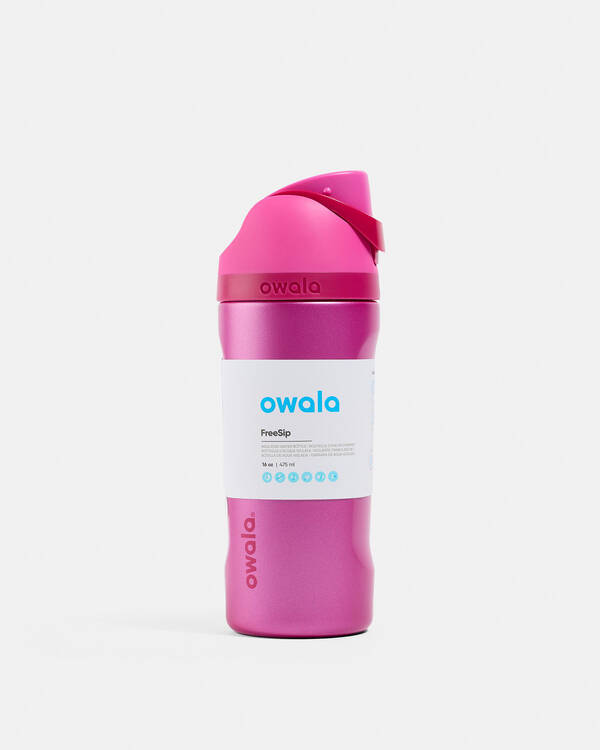 16oz FreeSip Stainless Steel Water Bottle