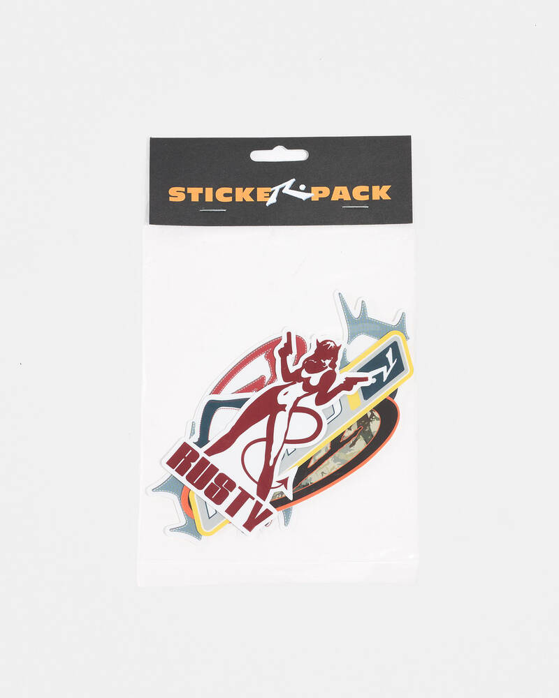 Rusty Our Kind Sticker Pack for Mens