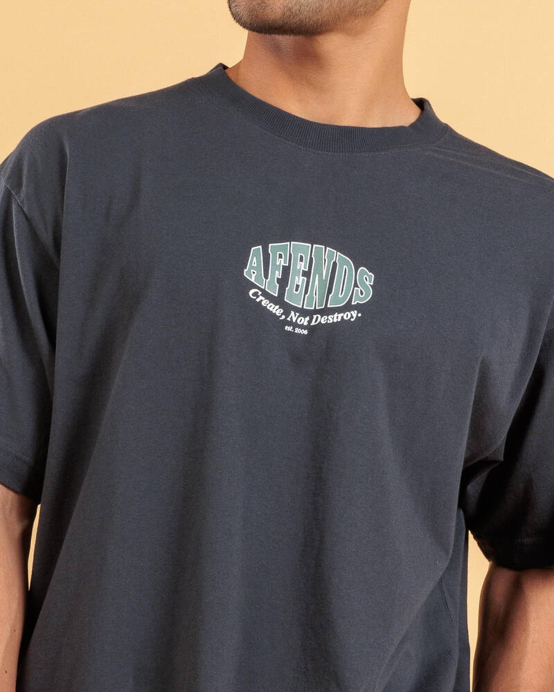 Afends Team Recycled Boxy T-Shirt for Mens