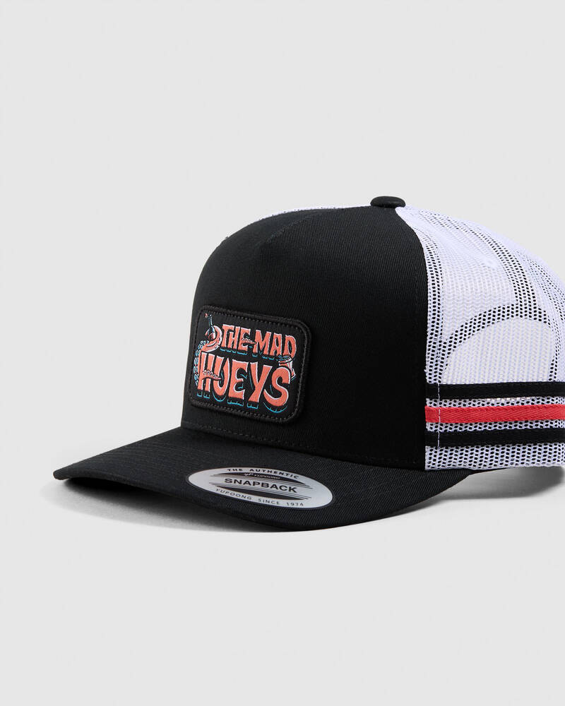 The Mad Hueys Tropic Octopissed Twill Trucker Cap for Mens