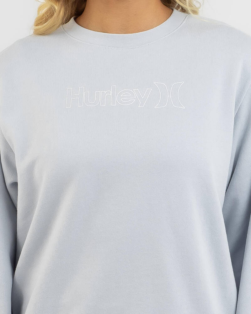 Hurley One & Only Outline Sweatshirt for Womens