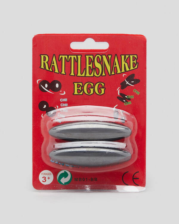 Get It Now Rattlesnake Egg Toy for Unisex