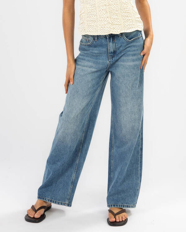 Girls' Soho Wide Leg Jeans