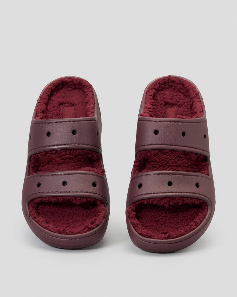 Crocs Classic Cozzzy Sandals for Unisex