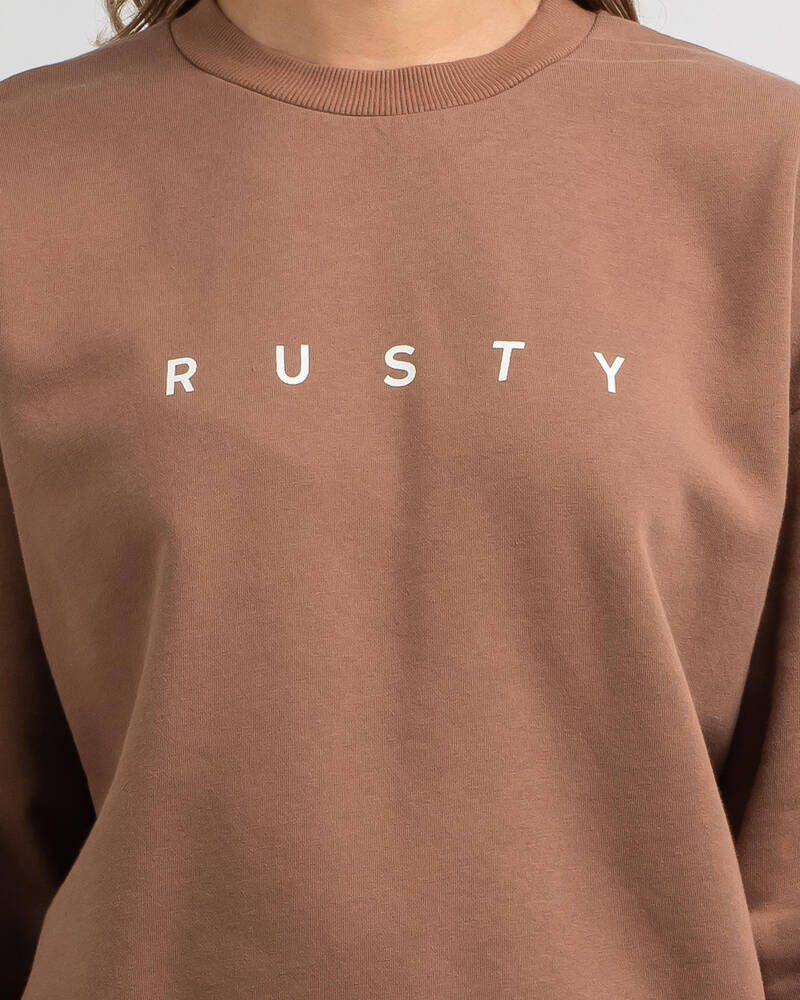 Rusty Essentials Sweatshirt for Womens