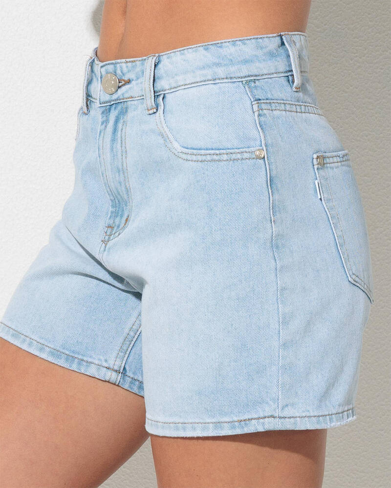 DESU Byron Mid Denim Shorts for Womens