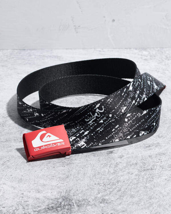 Quiksilver Principal Schwack Web Belt for Mens