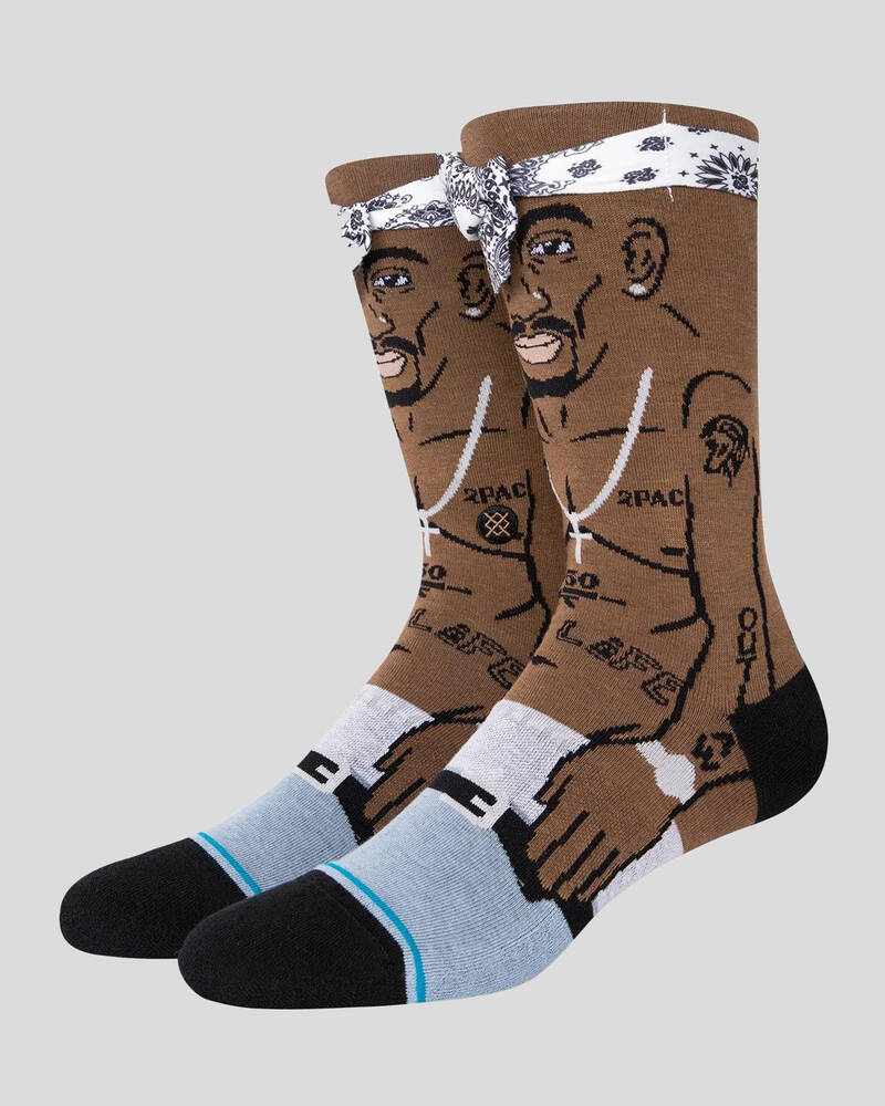 Stance Tupac Resurrected Socks for Mens