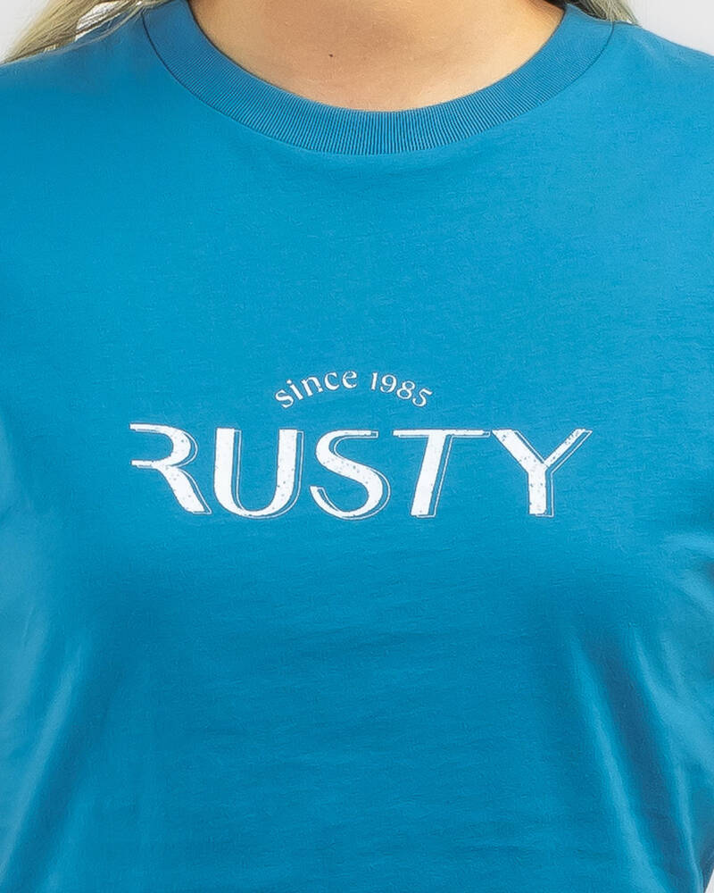 Rusty 1985 Baby T-Shirt for Womens
