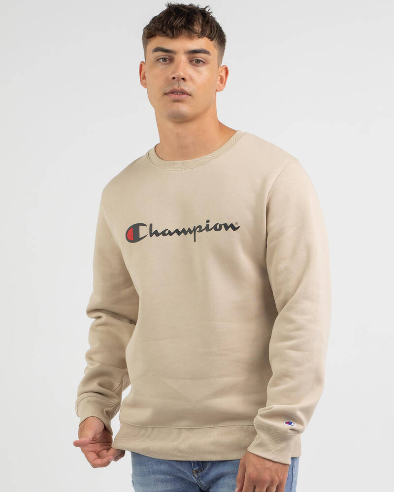 Champion Logo Crew Sweatshirt for Mens