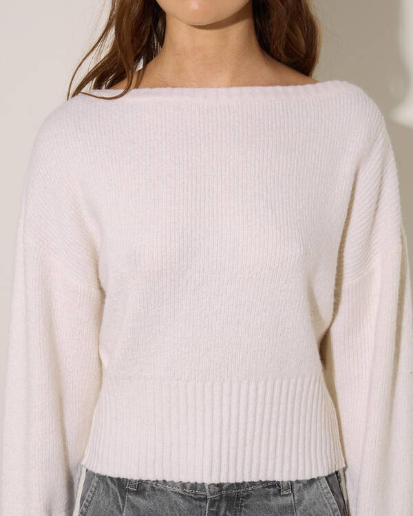 Ava And Ever Lenni Off Shoulder Knit Jumper for Womens