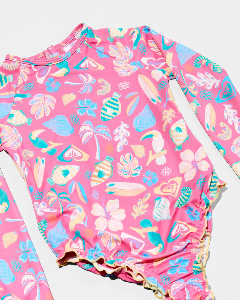 Roxy Toddlers' Ocean Lover Long Sleeve Surfsuit for Womens