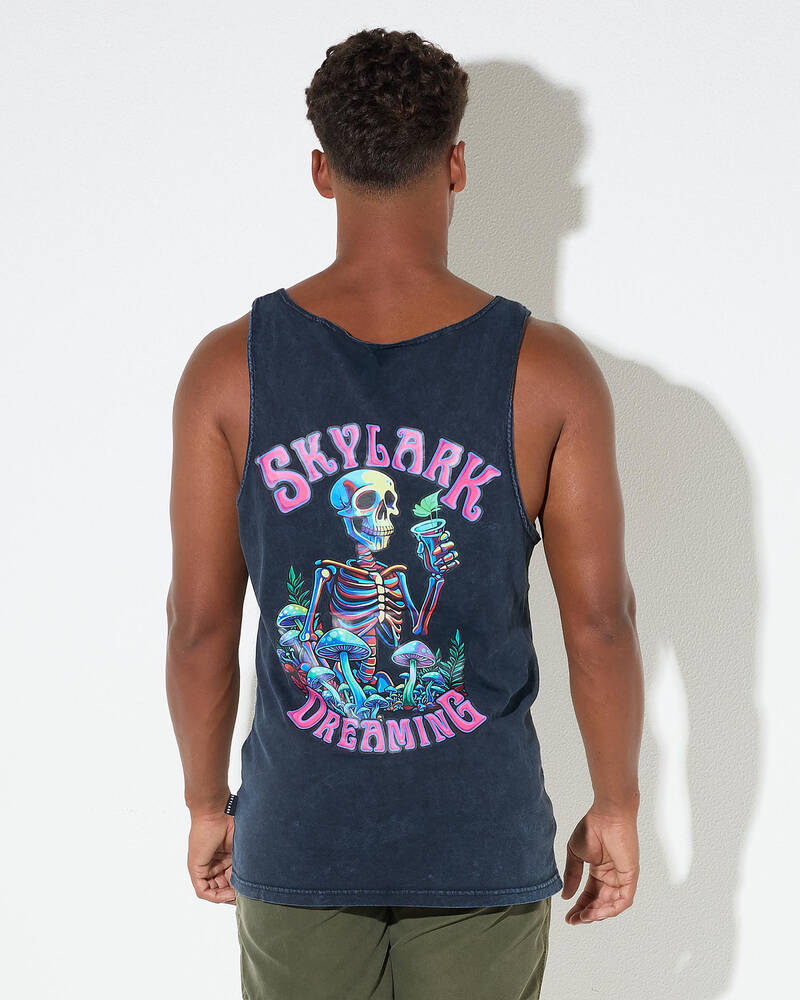 Skylark Skeletal Haze Singlet for Mens