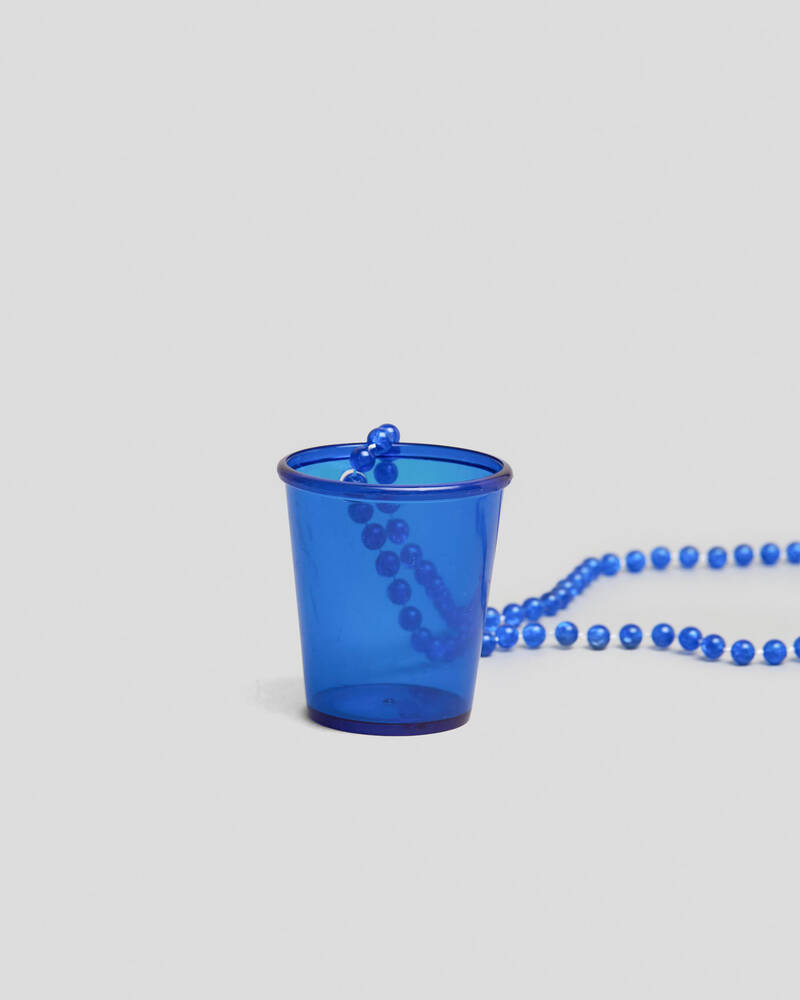 Get It Now Shot Glass Party Necklace for Unisex