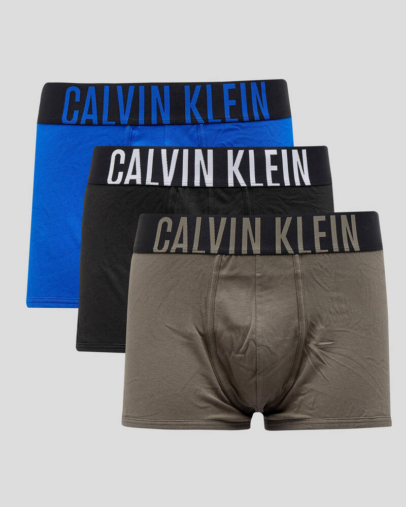 Calvin Klein Intense Power Cotton Trunks 3 Pack for Mens