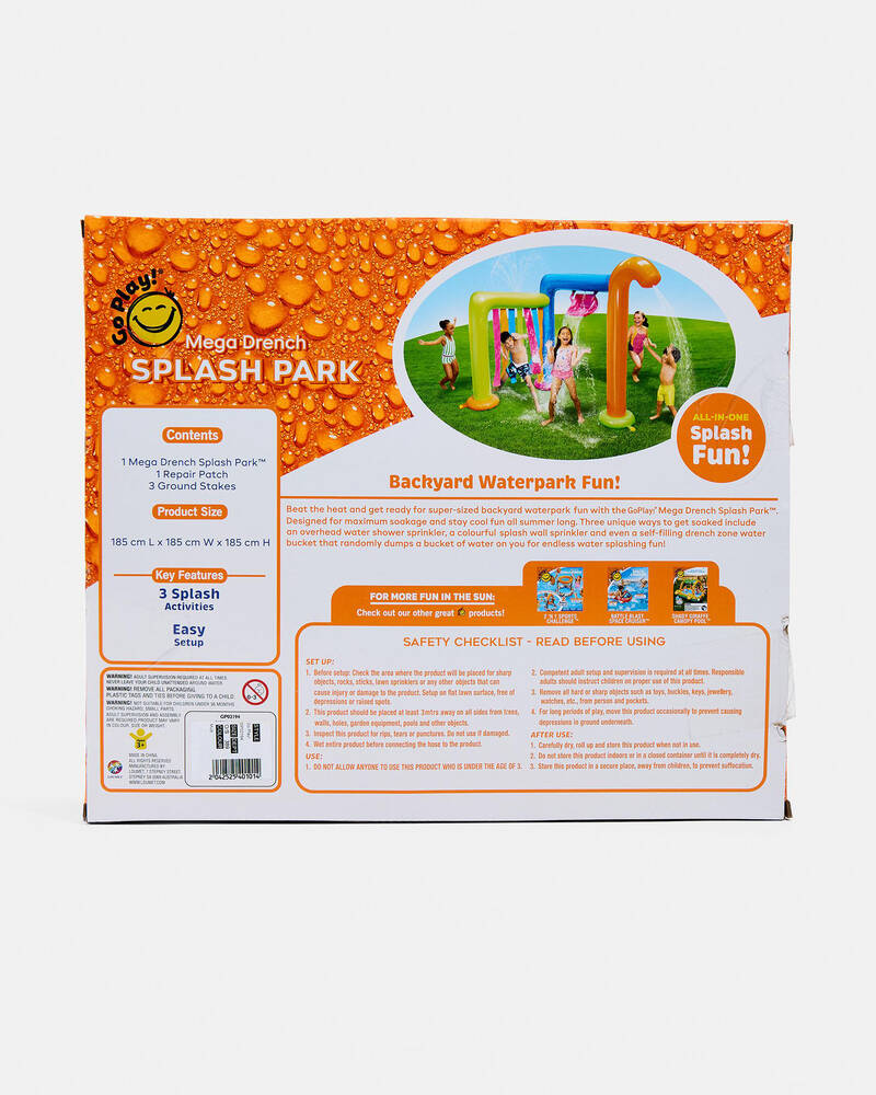 Go Play! Mega Splash Drench Park for Unisex