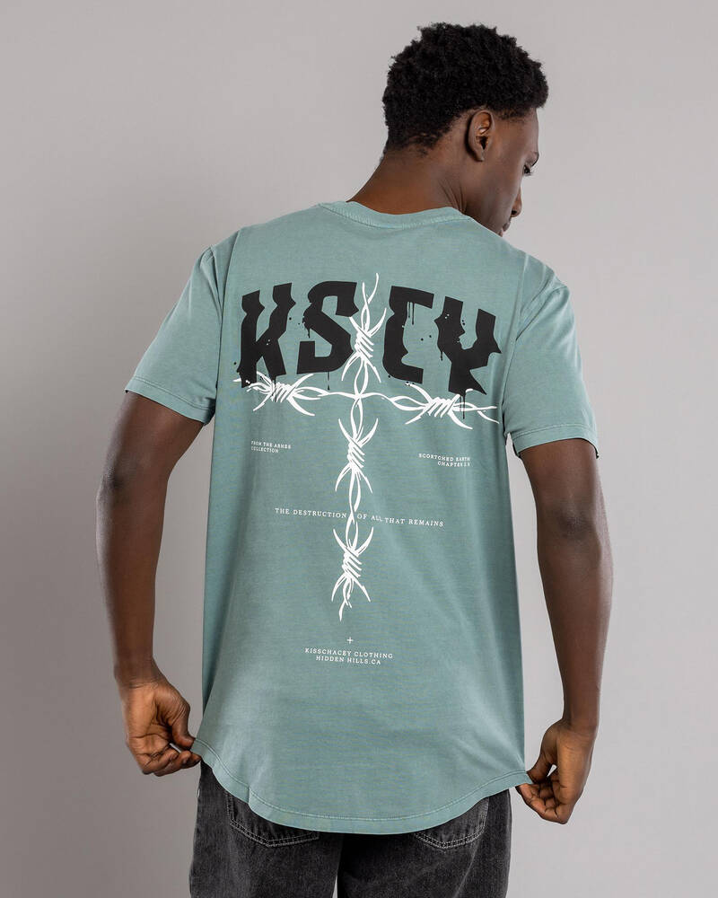 Kiss Chacey Glacier Dual Curved T-Shirt for Mens