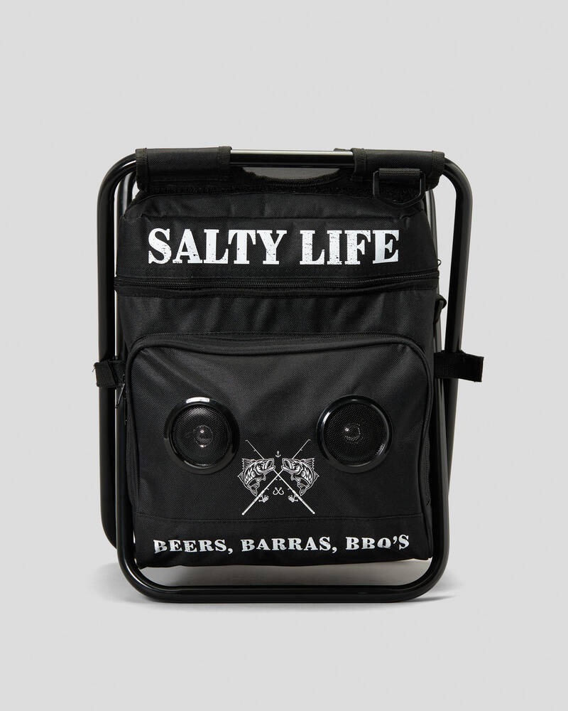 Salty Life Swivel Speaker Cooler Seat for Mens