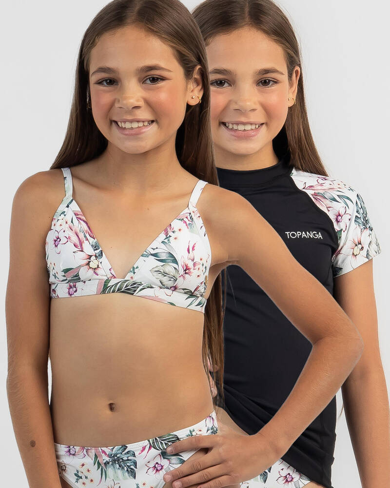 Topanga Girls' Audrina Rash Vest Set for Womens