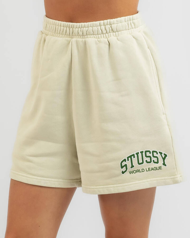 Stussy World League Shorts for Womens