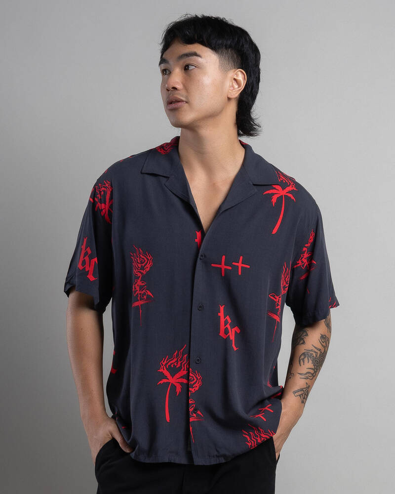 Kiss Chacey Salton Relaxed Resort Short Sleeve Shirt for Mens